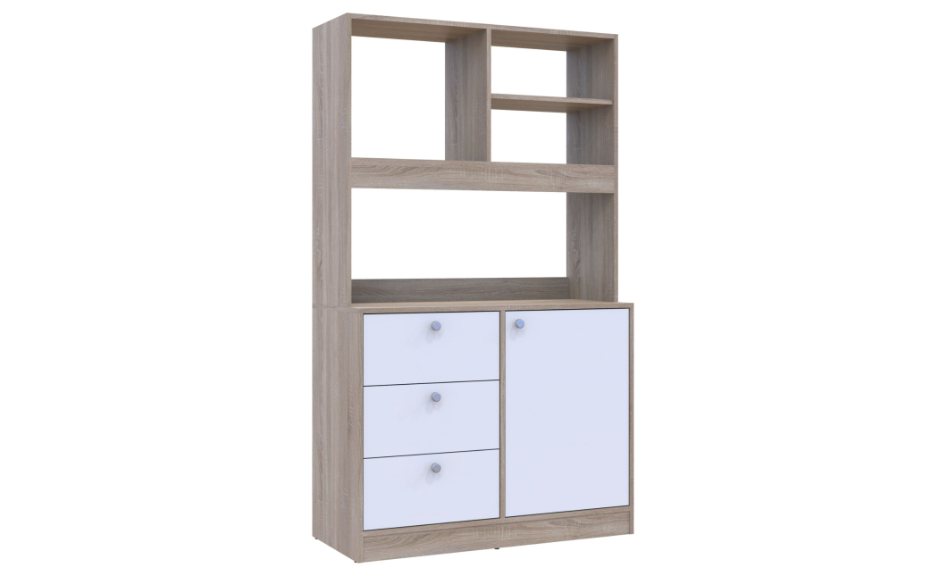 Mini kuchyně Doros Lea Dub Sonoma/Bílá DTD 100×43×171 (81359335)