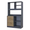 Mini kuchyně Doros Lea Grafit/Dub Evok DTD 100×43×171 (81359336)