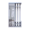 Předsíň Doros City One Door Bílý 1 zrcadlo 110 × 45 × 210 (44900058)