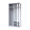 Předsíň Doros City One Door Bílý 1 zrcadlo 110 × 45 × 210 (44900058)