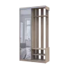 Předsíň Doros City One Door Dub Sonoma 1 zrcadlo 110 × 45 × 210 (44900083)