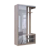 Předsíň Doros City One Door Dub Sonoma 1 zrcadlo 110 × 45 × 210 (44900083)