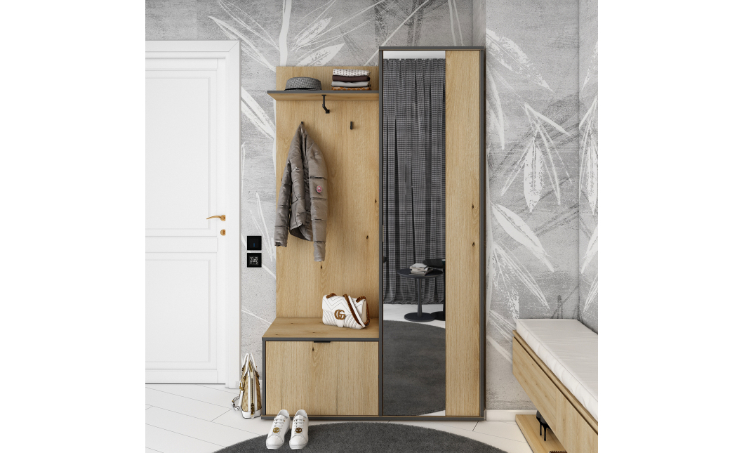 Předsíň Doros Dora Dub Artisan 113,5 × 40 × 192 (44900218)