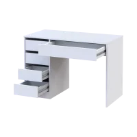 Psací stůl Doros Ergo levý Bílý/Bílý DTD 110x55x75 (41516105)