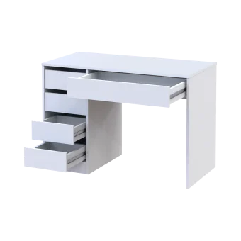 Psací stůl Doros Ergo levý Bílý/Bílý DTD 110x55x75 (41516105)
