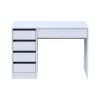 Psací stůl Doros Ergo levý Bílý/Bílý DTD 110x55x75 (41516105)