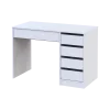 Psací stůl Doros Ergo pravý Bílý/Bílý DTD 110x55x75 (41516108)