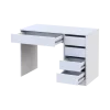 Psací stůl Doros Ergo pravý Bílý/Bílý DTD 110x55x75 (41516108)