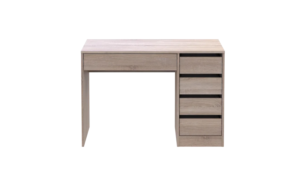 Psací stůl Doros Ergo pravý Dub Sonoma/Dub Sonoma DTD 110x55x75 (41516110)
