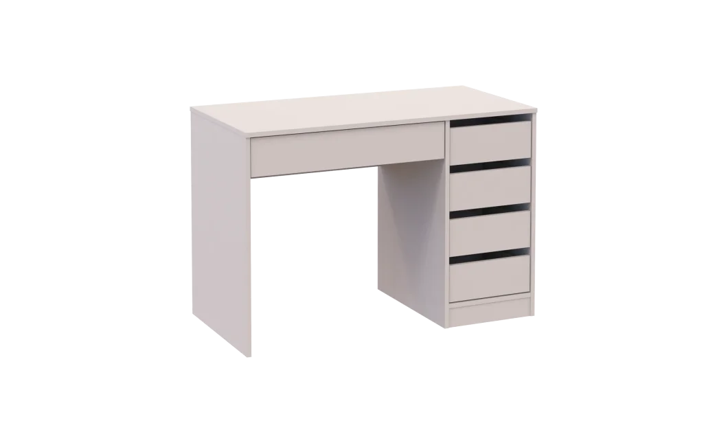 Psací stůl Doros Ergo pravý Kašmír/Kašmír DTD 110x55x75 (41516109)