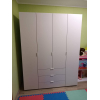 Šatní skříň Doros Gelar Bílá 4 DTD 155x49,5x203,4 (80397642)