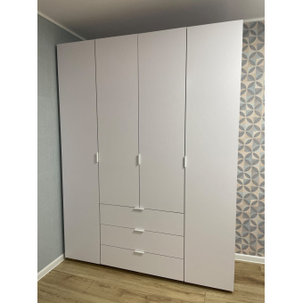 Šatní skříň Doros Gelar Bílá 4 DTD 155x49,5x203,4 (80397642)
