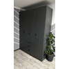 Šatní skříň na oblečení Doros Gelar Grafit 4 dveře 155×49,5×203,4 (80737075)