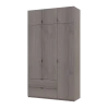 Šatní skříň s otevíracími dveřmi Doros Lukas Cannolo 3 dveře 135×50×240 (44900369)