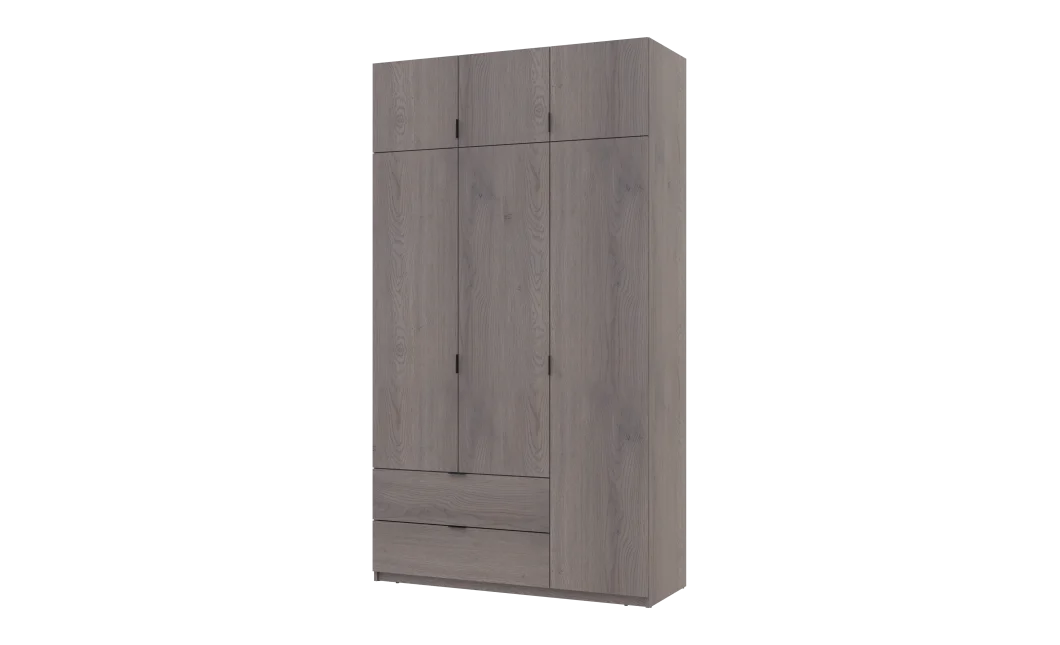 Šatní skříň s otevíracími dveřmi Doros Lukas Cannolo 3 dveře 135×50×240 (44900369)