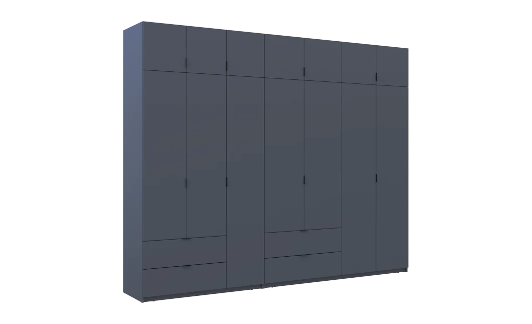 Set Lukas Grafit 3+4 dveře 300×50×240 (42005133)