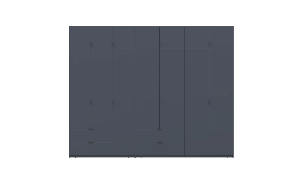 Set Lukas Grafit 3+4 dveře 300×50×240 (42005133)