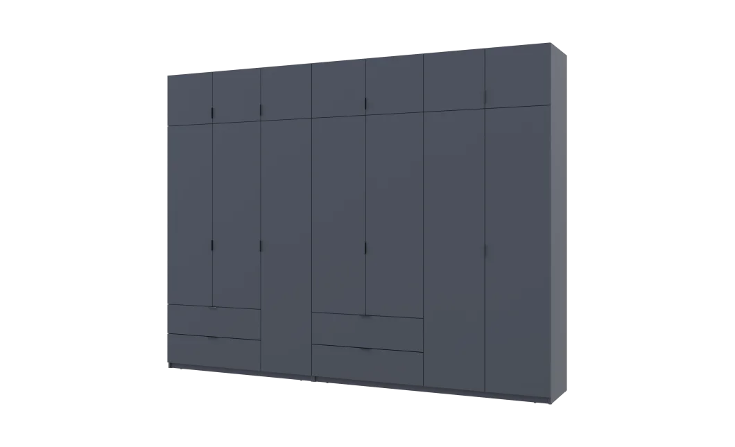 Set Lukas Grafit 3+4 dveře 315×50×240 (42005137)