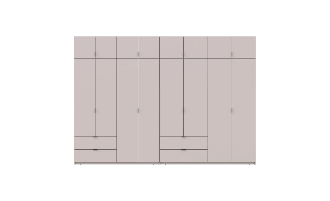 Set Lukas Kašmír 4+4 dveře 340×50×240 (42005140)