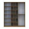 Skříň na oblečení Doros Morgan Grafit/Dub Artisan dveře DTD 180×40×210 (42001256)
