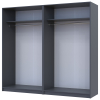 Sada Promo Antracit 2+2 dveře 180x48x204 (42005333)