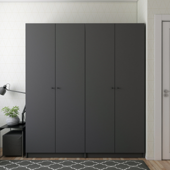 Sada Promo Antracit 2+2 dveře 180x48x204 (42005333)