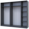 Sada Promo Antracit 2+3 dveře 225x48x204 (42005335)