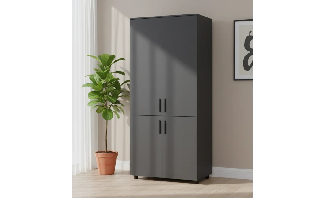 Skříň na oblečení Doros Thorn Antracit 2 DTD police 90х51.6х200 (44900444)