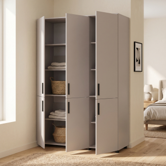 Skříň na oblečení Doros Thorn Kašmír 3 DTD police 135х51.6х200 (44900496)