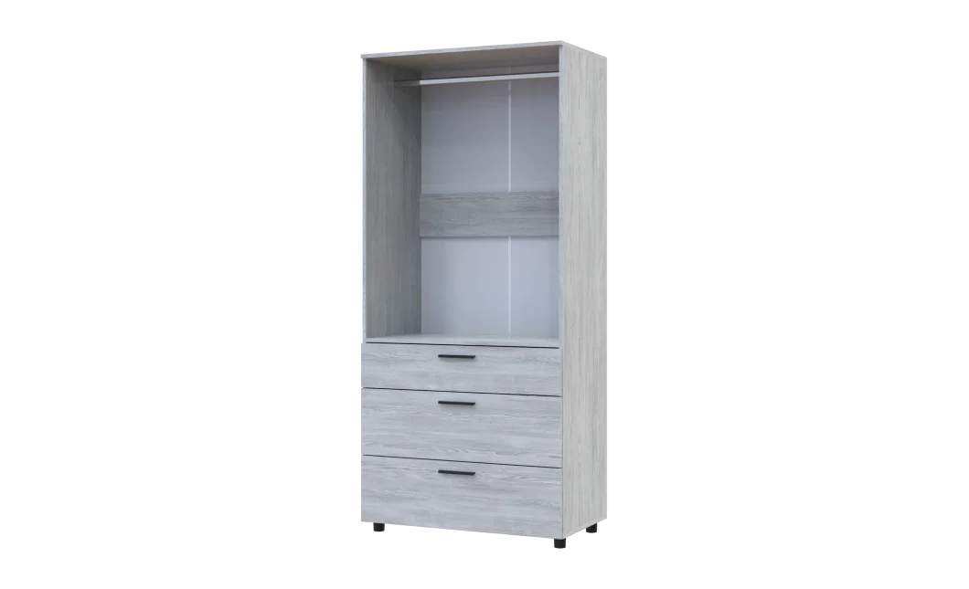 Skříň na oblečení Doros Thorn Borovice Natti 2 DTD/3Š tyč 90х51.6х200 (44900433)