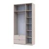 Šatní skříň Lukas Kašmír/Kašmír 3 dveře 120x50x240 (80737798)