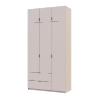 Šatní skříň Lukas Kašmír/Kašmír 3 dveře 120x50x240 (80737798)
