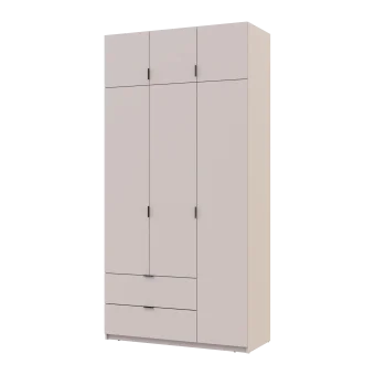 Šatní skříň Lukas Kašmír/Kašmír 3 dveře 120x50x240 (80737798)