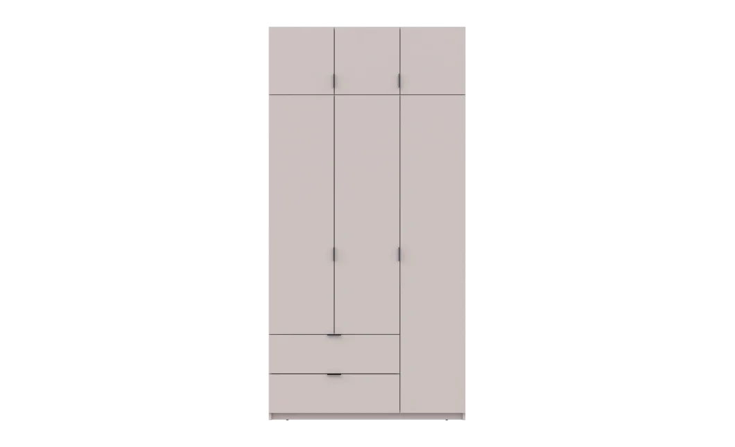 Šatní skříň Lukas Kašmír/Kašmír 3 dveře 120x50x240 (80737798)