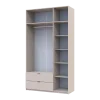 Šatní skříň Lukas Kašmír/Kašmír 3 dveře 135x50x240 (80737802)