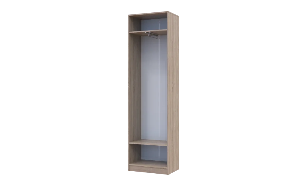 Šatní skříň Sola Dub Sonoma/Bílá dveře 60×40×215 (44900344)
