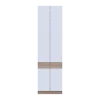 Šatní skříň Sola Dub Sonoma/Bílá dveře 60×40×215 (44900344)