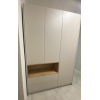 Skříň na oblečení s nikou Doros Dale Kašmír/Dub Artisan 3 dveře 150 × 52 × 220 (80737726)