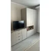 Skříň na oblečení s nikou Doros Dale Kašmír/Dub Artisan 3 dveře 150 × 52 × 220 (80737726)