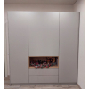 Skříň na oblečení s nikou Doros Dale Kašmír/Dub Artisan 4 dveře 206 × 52 × 220 (80737727)