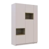Šatní skříň s výklenkem a regálem Doros Dale Kašmír/Dub Artisan 2 dveře 143,2×52×220 (44900336)