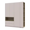 Šatní skříň s výklenkem a regálem Doros Dale Kašmír/Dub Artisan 3 dveře 178×52×220 (44900338)