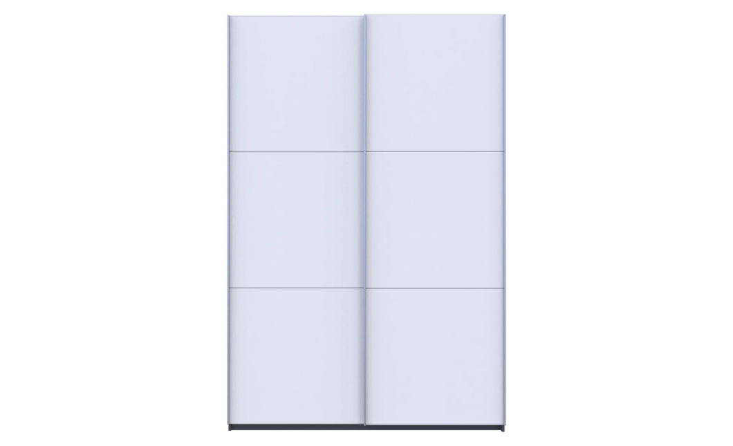 Šatní skříň s posuvnými dveřmi Doros G-Caiser Antracit / Bílá 2 dveře / 3 části 160x60x240 (42005410)