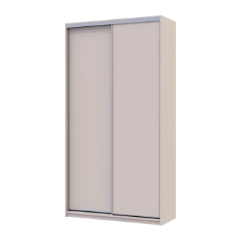 Šatní skříň s posuvnými dveřmi Doros City Light Kašmír 1 dveře / 1 zrcadlo 120×60×225 (80736335)