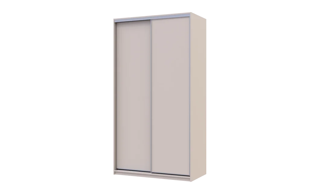 Šatní skříň s posuvnými dveřmi Doros City Light Kašmír 2 dveře 120×60×225 (80736329)