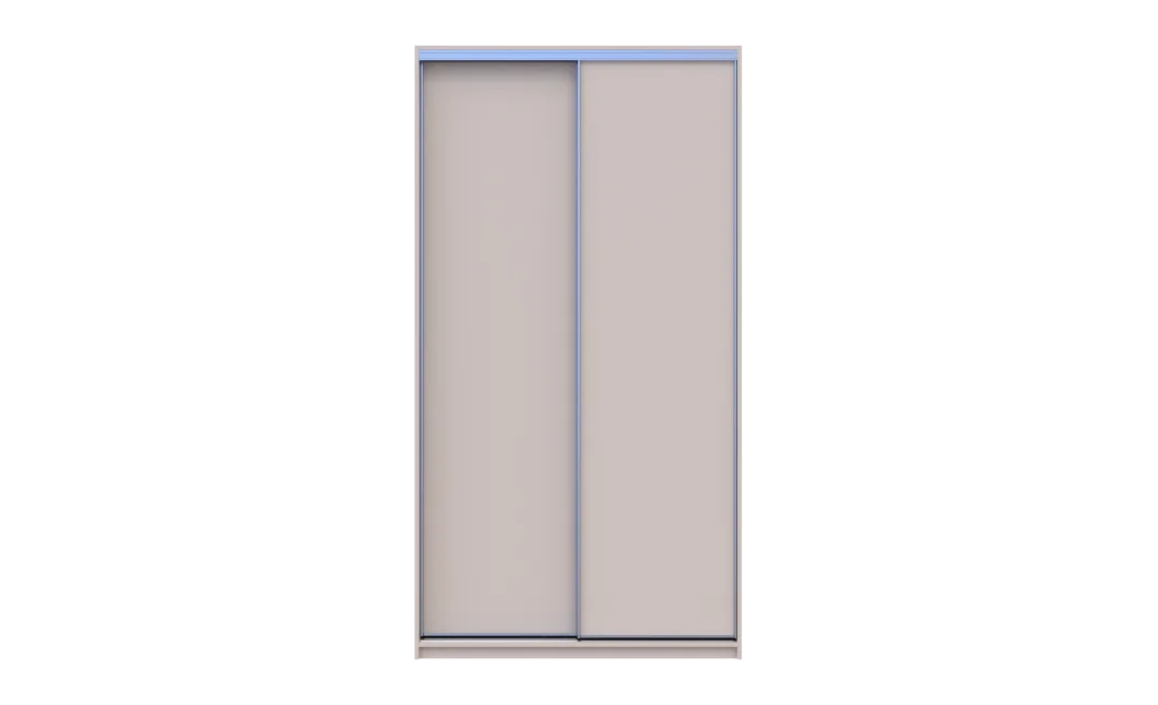 Šatní skříň s posuvnými dveřmi Doros City Light Kašmír 2 dveře 120×60×225 (80736329)