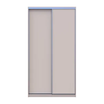 Šatní skříň s posuvnými dveřmi Doros City Light Kašmír 2 dveře 120×60×225 (80736329)