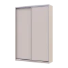 Šatní skříň s posuvnými dveřmi Doros City Light Kašmír 2 dveře 150×45×225 (80736350)