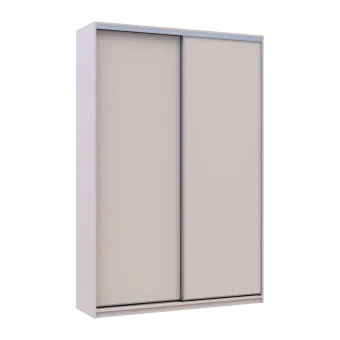 Šatní skříň s posuvnými dveřmi Doros City Light Kašmír 2 dveře 150×45×225 (80736350)