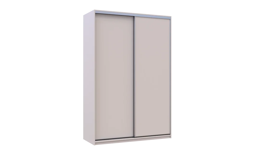Šatní skříň s posuvnými dveřmi Doros City Light Kašmír 2 dveře 150×60×225 (80736347)